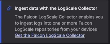 Hinweis zum Download Falcon Logscale Collector