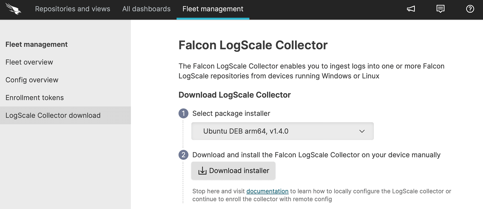 Download Logscale Collector