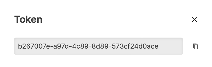 Get token for Logscale Collector